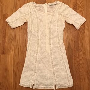 All Saints White Lace Dress - Size 4